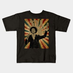 Soul Train Vintage Retro Look Fan Design Kids T-Shirt